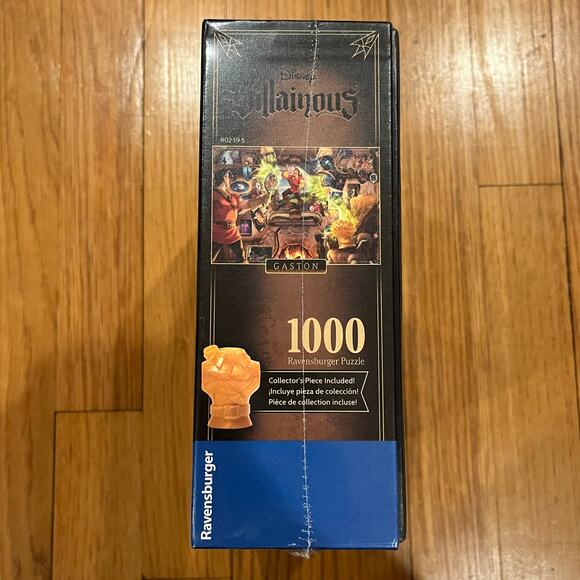 Ravensburger Disney Villainous Gaston Jigsaw Puzzle Brown 1000 Piece - Picture 2 of 6